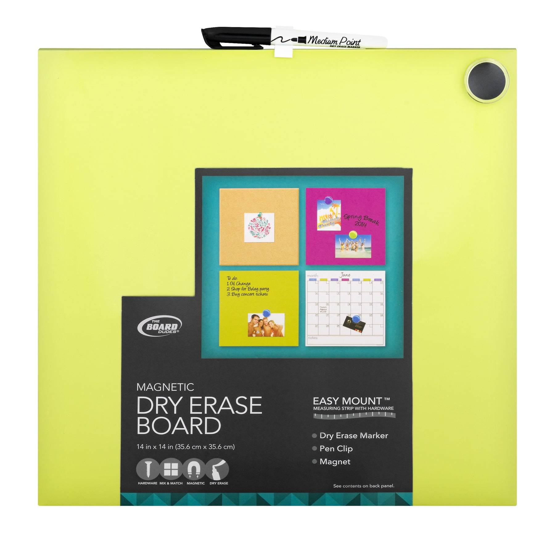 Kids Crafts 14X14 Magnetic Dry Erase Calendar Tile Board Marker And kids-crafts-14x14-magnetic-dry-erase-calendar-tile-board-marker-and