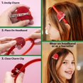 thumbnail image 5 of Lazos para el pelo occidental para mujer, Howdy Cowgirl, pinzas para el pelo, sombrero de vaquero, botas, cintas para el pelo, pasadores con joyas, lazos para el pelo de color rosa grande, accesorios, 5 of 5
