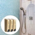 thumbnail image 4 of Dispensador de gel de ducha Naiovety montado en la pared oro ABS, 4 of 6