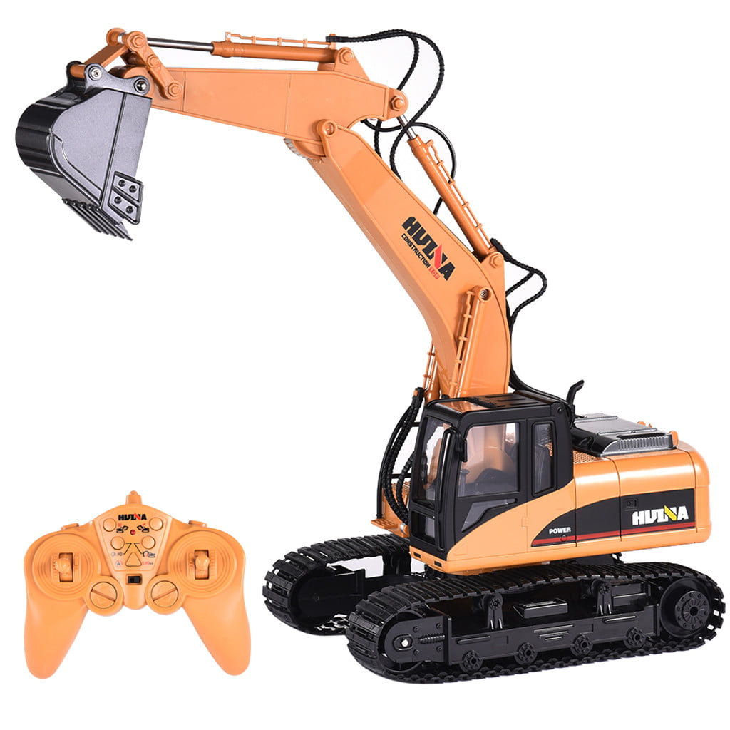HuiNa Toys 1550 1/14 2.4G 15CH Alloy Excavator Engineering Vehicle RC Car USA 
