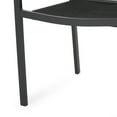 thumbnail image 6 of Noble House Cape Coral Outdoor Aluminum Dining Chair in Dark Gray (Set of 2), 6 of 8