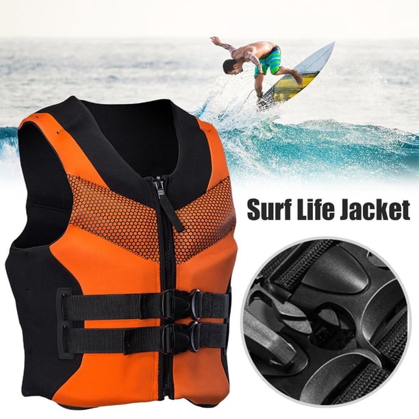 Chaleco De Natación Para Adultos, Chaleco Salvavidas, Chaleco De Pesca Resistente Al Desgaste, Chaleco De Ayuda A La Flotabilidad De Natación Duradero Para Esquí Acuático, Surf, Pesca Guardurnaity OD015424-12