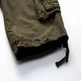 thumbnail image 2 of Pantalones Cortos Cargo De Talla Grande Para Hombre De Moda, 2 of 3