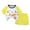Yellow, variant on Toddler Boys Clothes Baby Kids Summer Cotton Cartoon Print Sleeveless Running Suit 0 6 12 18 24 Months 2T 3T T Shirt Pullover Tops Shorts Sets And 2PCS Set
