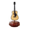 thumbnail image 1 of Electric Guitar Music Box Classical Wind Up Musicbox Twirling Music Box Rotating Base Stringed Musical Instrument Miniature Replica Artware Gift for Christmas Birthday Valentine‘s Day Mot, 1 of 7