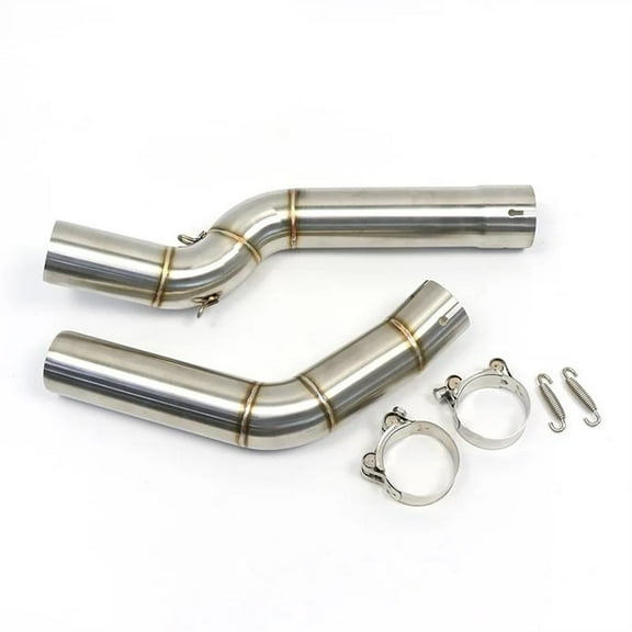 Motorcycle Exhaust Pipe Modified Racing Middle Link Pipe Connect Slip On Parts For CBR1000 CBR 1000 2004-2007