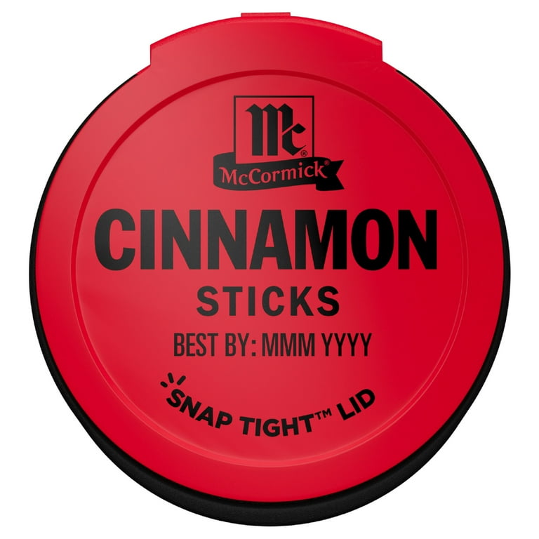 McCormick Non-GMO Kosher Cinnamon Sticks, 0.75 oz Bottle for