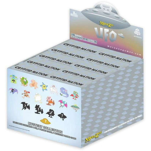 MetaZoo Trading Card Game Cryptid Nation UFO Mystery Collection Box (10 Packs)