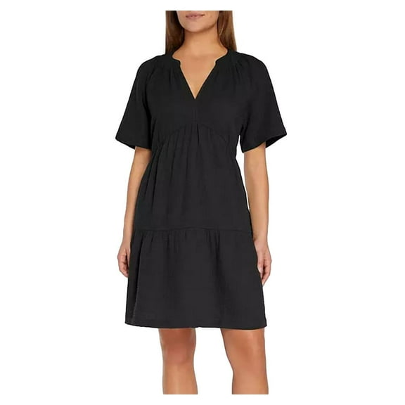 Gap Women's Gauze Dress in Black Size Small