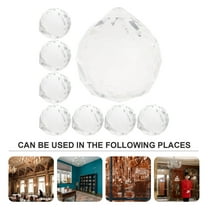 WHAMVOX  10 Pcs Hanging Crystal Ball Lighting Accessories Chandelier Parts