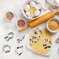 thumbnail image 5 of ACDANC Easter Cookie Cutters,7-Piece Carrot Egg Bunny Shapes Metal Stainless Sets for Baking Bunny Cookie Cutter, 5 of 8