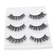 thumbnail image 4 of 3 pares de pestañas postizas magnéticas reutilizables de fibra química natural 5D, 4 of 14