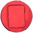 thumbnail image 1 of Estbridge Caisse Tambour Portable Rembourrée en Tissu Oxford 13/14” Rouge, 1 of 7