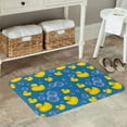 thumbnail image 7 of Gaeub Rubber Duck Print Door Mat with Heavy Duty Backing,Welcome Mats for Entryway, Flannel Anti-Slip Doormat, Garge Porch Entryway Mat,16x24in Outdoor Indoor Welcome Mat, 7 of 7