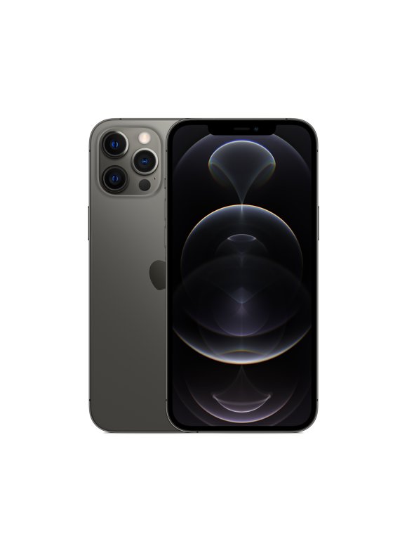 Walmart Family Mobile Apple iPhone 12 Pro Max, 128GB, Graphite - Prepaid Smartphone