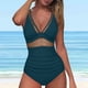 thumbnail image 3 of Gibobby Trajes de Natación para Mujer Traje de baño sexy de malla con control siamés para mujer(Marina,M), 3 of 5