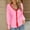 Pink, variant on Idoravan Cardigans for Women Spring Women's Fashion Top Cardigan Outwear CoatSleeve Long Sleeve Daisy Coat