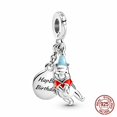thumbnail image 1 of new 100% 925 sterling silver disney charm of ley 925 Chain Beaded Suitable For Ladies Original Pandora Bracelet DIY Jewelry Gao Jinjia LED, 1 of 2