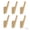 Natural, variant on 6-Piece Wooden Wall Hooks – Bohemian Style Decor, Wall Clothes Hooks for Bathroom, Bedroom, Living Room, Key Hooks, Pet Leash Hanger, Farmhouse and Modern Home Decor Gift
