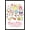 Black Framed Version, variant on Hello Kitty and Friends - Kawaii Favorite Flavors Wall Poster, 22.375" x 34"