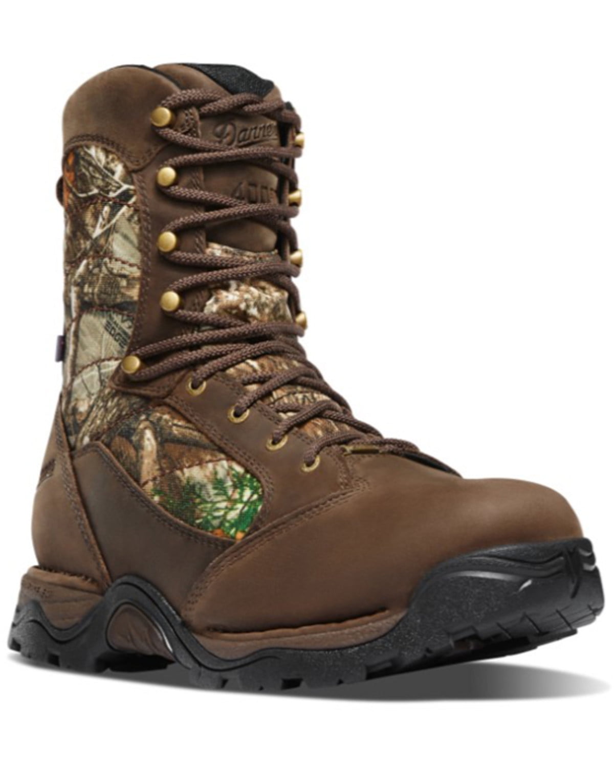NWOB Schnees Insulated Duck Boots Mens 13 Brown Leather Thinsulate WinterHunting 16 main image 4