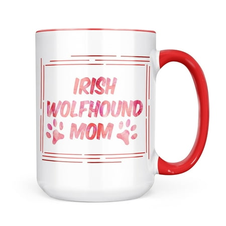 

Neonblond Dog & Cat Mom Irish Wolfhound Mug gift for Coffee Tea lovers