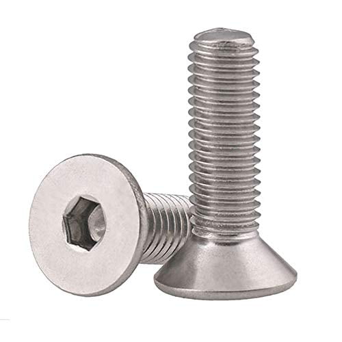 8-32 X 1" UNC 25mm  CSK PHILIPS SCREW A2 STAINLESS x 10 PK 
