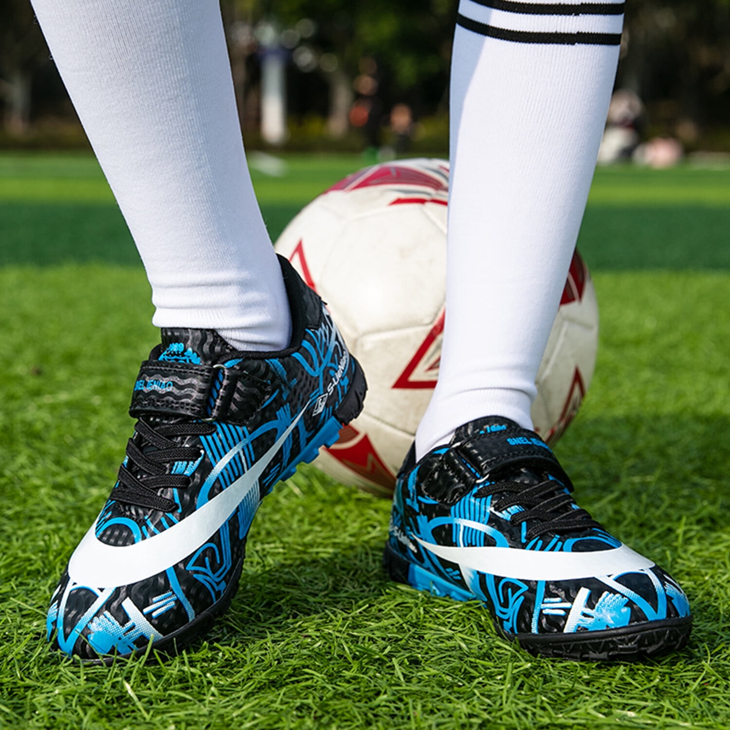 Buy Child Soccer Cleats Turf Training Football Boots for Boy and Girl