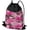 Pink Camouflage, variant on , Green Camouflage Drawstring Backpack Sports Bag Sackpack 17" x 13", Perfect for Gym, Yoga or Practice