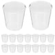 thumbnail image 2 of 100pcs Plastic Cups Disposable Drinking Cups Party Use Beverage Cups Juice Cup, 2 of 3