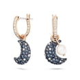 thumbnail image 1 of Pendientes Swarovski Sublima Moon multicolor en tono oro rosa, 1 of 6