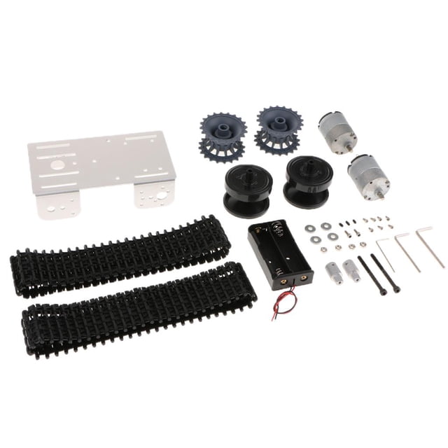 Coche Inteligente Crawler Chasis Modelo Juguete Baoblaze Kit de carro de chasis de tanque inteligente