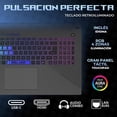 thumbnail image 4 of Laptop Gamer ASUS ROG Strix GeForce RTX 5070 DLSS 4.5 Ryzen 9 9955HX 64GB 1TB 18" ROG Nebula Display QHD+ 240Hz Teclado Ingles, 4 of 5