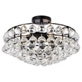 thumbnail image 3 of Savannah 18 inch flush mount in black, 3 of 8