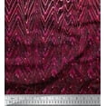 thumbnail image 3 of oneOone Cotton Poplin Fabric Waves Panel Print Sewing Fabric BTY 56 Inch Wide, 3 of 3