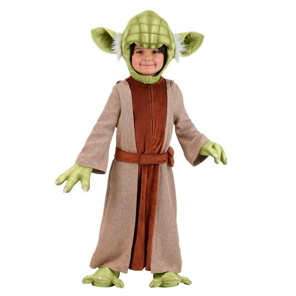 Toddler Deluxe Hooded Star Wars Yoda Costume