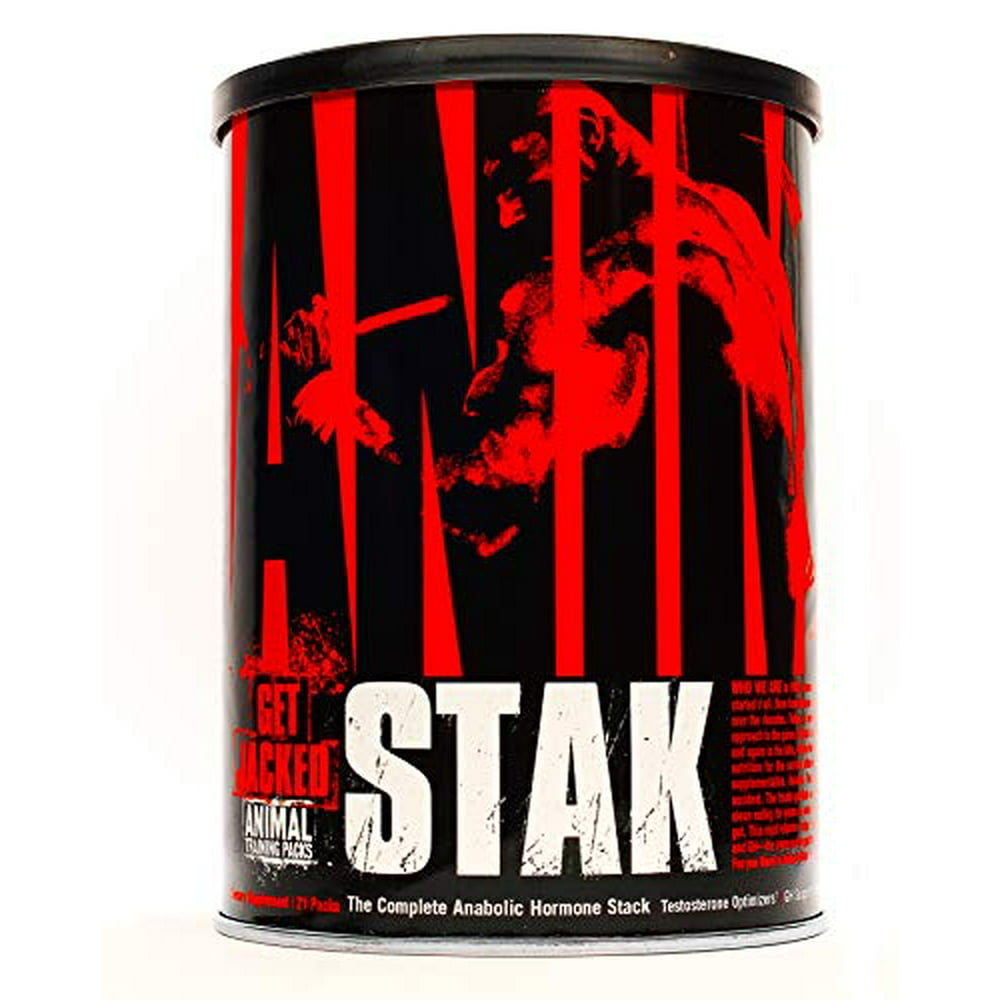 Animal Stak Natural Hormone Booster Supplement with Tribulus and GH
