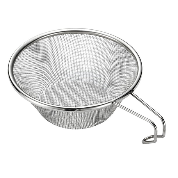 unbranded 1Ud Colador De Acero Inoxidable Plateado Para Cocina Uso Multifuncional En Té Huevos Y Fideos