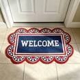 thumbnail image 1 of s Bedroom Area Rug 70x40 cm, Cute Irregular Shape Floor Mat for Bathroom, Bedroom, Decor with Non-Slip Backing, Machine Washable, 1 of 5
