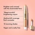 thumbnail image 2 of Corrector ICONIC LONDON Radiant Duo Creamy Liquid + Crayón, 2 of 6