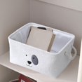 thumbnail image 6 of Storage Baskets for Organizing, Fabric Foldable Baskets for Shelves - Storage Bins Perfect for Toys, Towels, and Clothes, Durable Gift Basket Bins Toy Storage, 15.7''Lx11.8''Wx7.8''H, 6 of 6
