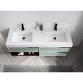 thumbnail image 3 of Marfa 60" Aloe Green Wall Mount Bathroom Vanity, 3 of 10