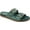 Blue Faux Leather, variant on WHITLEY Women's Slide Flats Sandals