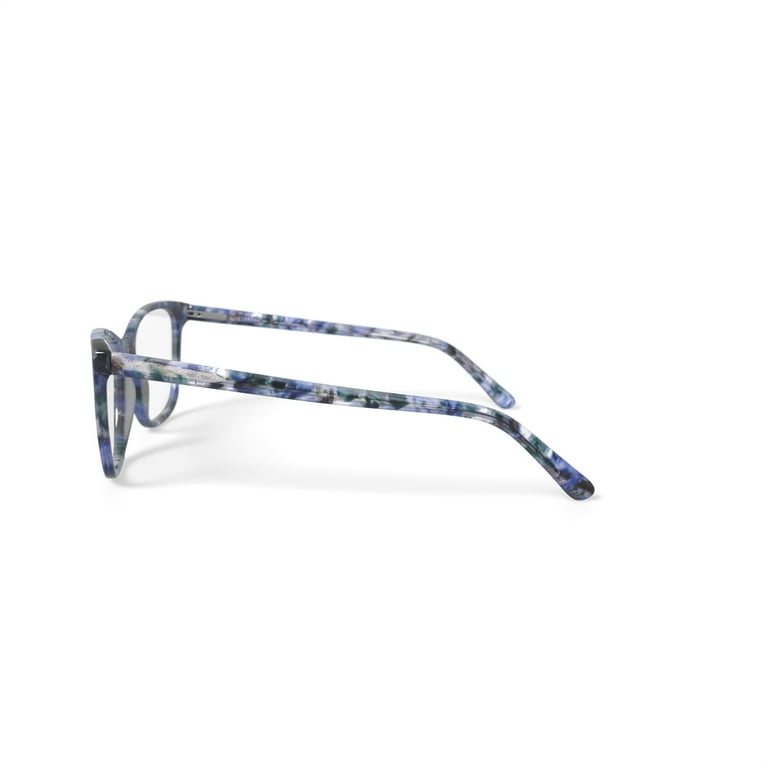 Walmart Women's MV024 Cheryl Square Prescription Eyeglasses with