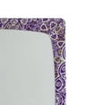 thumbnail image 2 of Ambesonne Yellow and Purple Fitted Sheet, Mandala Ombre, Twin Size, Violet, 2 of 2