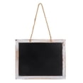 thumbnail image 1 of Wooden Frame Blackboard Sign Pendant Hanging Board Message Board Sign Hanging Chalkboard Decor, 1 of 9