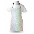 thumbnail image 3 of Colorful Apron Gradient Downpour Figure in Large Spectrum Spotted Little Liquids Wet Work of Art, Unisex Kitchen Bib Apron with Adjustable Neck for Cooking Baking Gardening, Multicolor, by Ambesonne, 3 of 3
