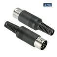thumbnail image 3 of Pack of 2 S Video DIN Male Socket 6 Pin Signal Transmission, 3 of 4