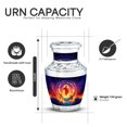 thumbnail image 3 of Yatskia Jesus at Fire Mini Memorial Keepsake Urn for Ashes Adult Male and Female, Large Funeral Burial Urns for Human Ashes Adult, (Tasty 10 Inch and 3 Inch), 3 of 8