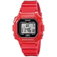 thumbnail image 2 of Casio F-108WHC-4ACF Reloj clásico unisex con banda de resina roja Casio Casio, 2 of 2